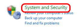 Windows 7 System and Security